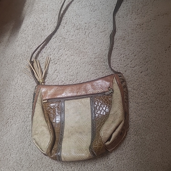 Sharif Colorful Patchwork Crossbody Bag - Picture 7 of 15